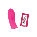 Doigt Chinois Picots Rose Silicone  1 dosette lubrifiant — Pocket Pleasure