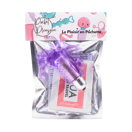 Doigt Vibrant Pocket Pleasure Pocket Pleasure  1 dosette de lubrifiant
