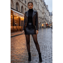 Mini Jupe Simili Cuir Mat Noir Sifia BeLily – Coupe Moulante & Style Minimaliste Sexy