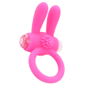 Anneau Vibrant Rabbit Pocket Pleasure – Stimulation Couple Silicone Rose