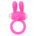 Anneau Vibrant Rabbit Pocket Pleasure – Stimulation Couple Silicone Rose
