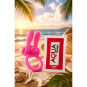 Anneau Vibrant Rabbit Pocket Pleasure – Stimulation Couple Silicone Rose
