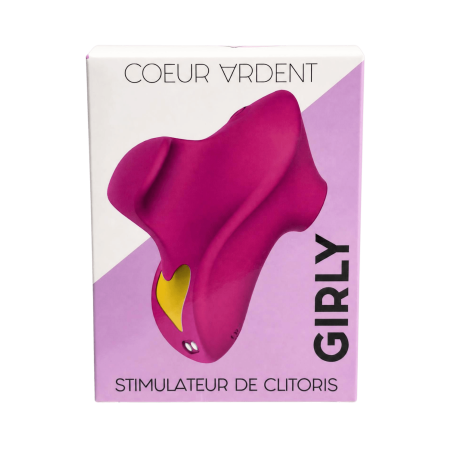 GIRLY – Stimulateur de Clitoris à Ondes de Succion | Coeur Ardent