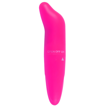 Vibromasseur Tête Incurvée Rose  1 dosette de lubrifiant — Pocket Pleasure