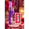 Vibromasseur Rabbit Violet Rotation  Vibration 36 Modes  1 dosette de lubrifiant — Pocket Pleasure
