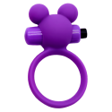 Anneau Vibrant Ourson Violet  1 dosette de lubrifiant — Pocket Pleasure
