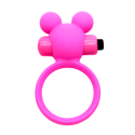Anneau Vibrant Ourson Rose  1 dosette de lubrifiant — Pocket Pleasure