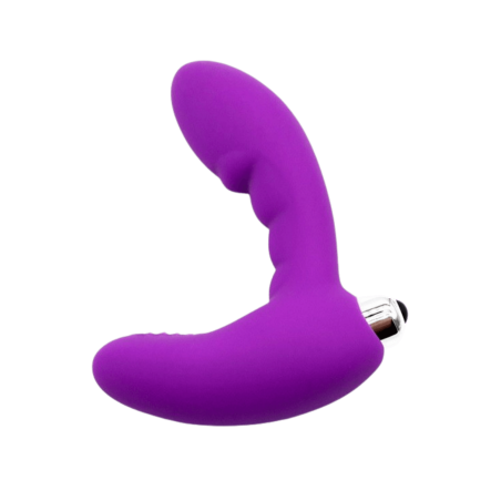Vibromasseur anal violet stimulateur de prostate Pocket Pleasure  1 dosette lubrifiant