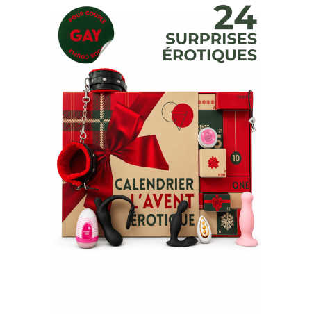 Calendrier de l’Avent érotique 24 surprises pour couple gay - 2026
