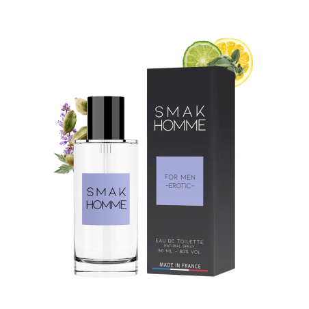 SMAK HOMME Eau de Toilette Ambrée, Boisée & Hespéridée 50 ml – RUF