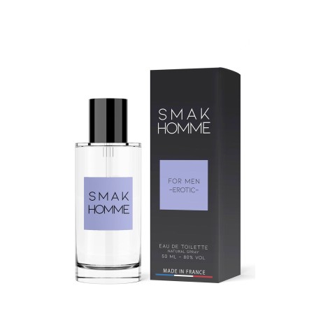 SMAK HOMME Eau de Toilette Ambrée, Boisée & Hespéridée 50 ml – RUF
