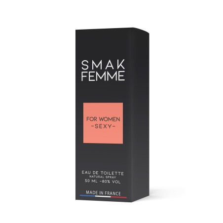 SMAK FEMME Eau de Toilette Florale, Fruitée & Ambrée 50 ml – RUF