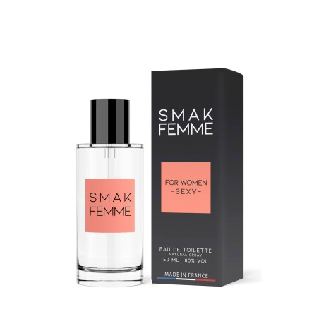 SMAK FEMME Eau de Toilette Florale, Fruitée & Ambrée 50 ml – RUF