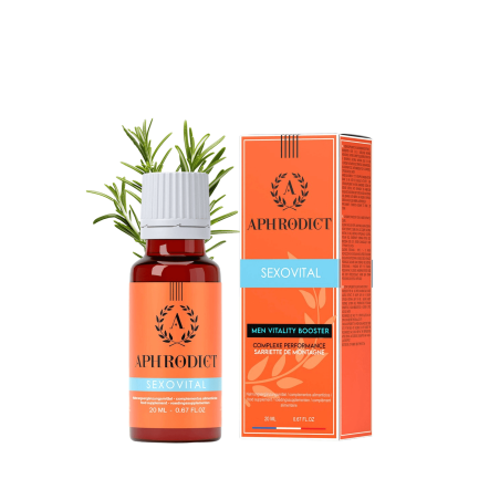 APHRODICT SEXOVITAL Complément Alimentaire Complexe Performance Homme 20 ml – RUF