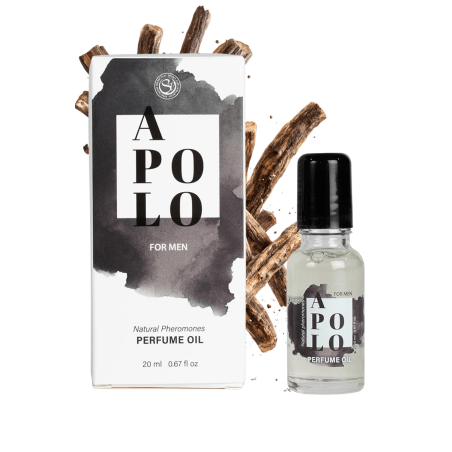 Huile parfumée aux phéromones boisé pour homme