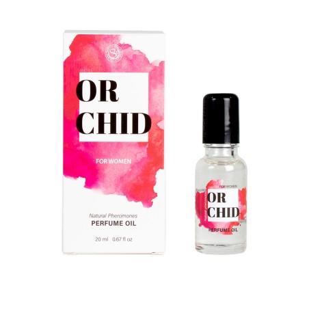 Huile parfumée aux phéromones Orchidée et Vanille pour femme