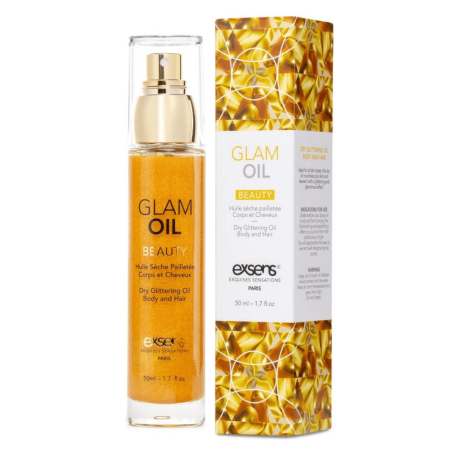 Huile sèche pailletée corps et cheveux Glam Oil 50ml