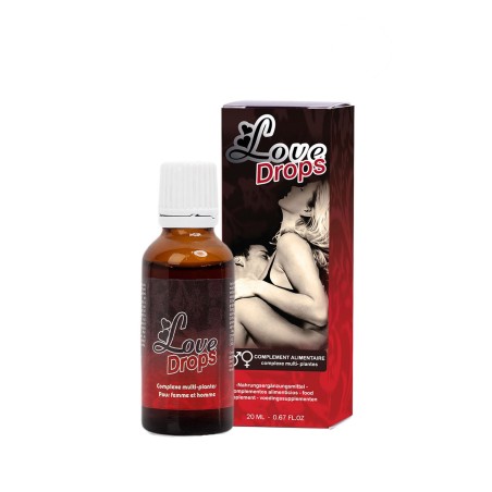 LOVE DROPS Complément Alimentaire pour Couple aux Extraits Végétaux 20 ml – RUF