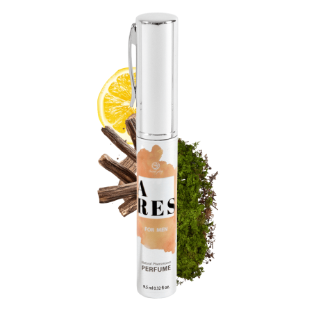 Parfum aux Phéromones Ares Secret Play – Boisé & Citrique, Mousse de Chêne pour Homme | Format Voyage 9,5 ml